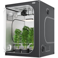 Produktbild von VEVOR Grow-Zelt, 60 x 60 x 80 Zoll, Indoor-Growzelt, hydroponische Fenstertür-Ablage, ZZZPJSJSJTHSH693DV0 VEVOR Grow-Zelt, 60 x 60 x 80 Zoll, Indoor-Growzelt, hydroponische Fenstertür-Ablage, ZZZPJSJSJTHSH693DV0