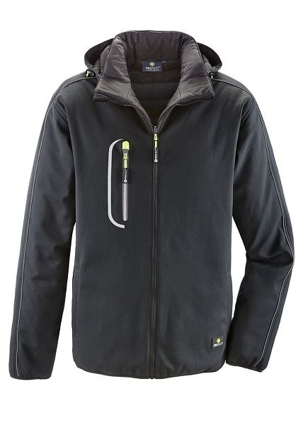 4PROTECT Winter-Softshelljacke KNOXVILLE, schwarz, Größe: L, 3387-L