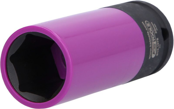 KS Tools 1/2" Alu-Felgen Kraft-Stecknuss robust, lang, 23mm, 515.1078