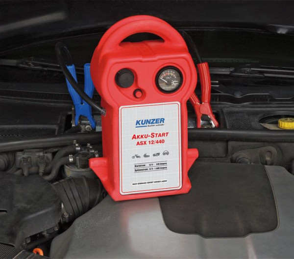 Kunzer AKKU-Start, tragbar, 12V 1.170/440A, ASX 12/440, 4260174665566