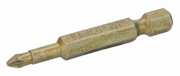 Bahco 1/4" Bits, 50 mm, extrahart, PZ 3, 5er Pack, 61H/50PZ3