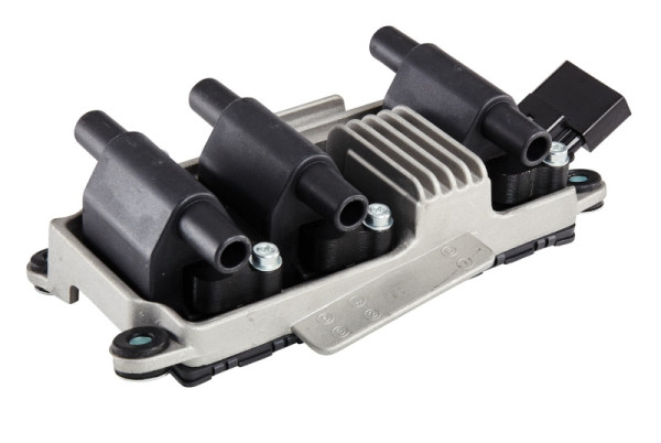 HELLA Zündspule, 12V, 5-polig, Blockzündspule, geschraubt, 5DA 358 057-291