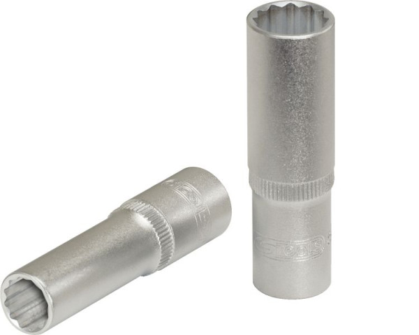 KS Tools 3/8" 12-kant-Stecknuss, lang, 3/4", 917.3989, 4042146357460