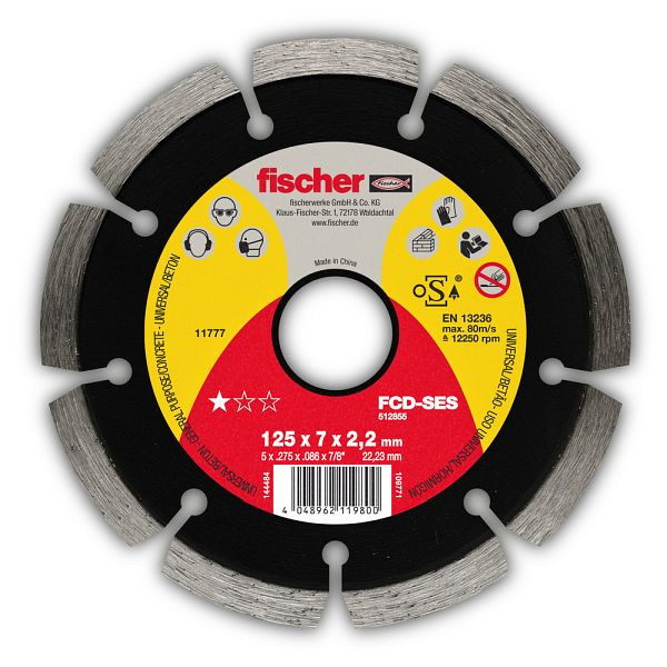 Fischer Trennscheibe FCD-SES 180 x 2,4 x 22,23 DIA, 512856