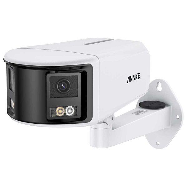ANNKE I91DW 4K Ultra HD PoE Überwachungskamera mit zwei Objektiven, 180° Panoramablick, Nachtsicht in Farbe, an91dw