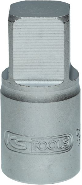 KS Tools 3/8" Öldienst-Bit-Stecknuss 14mm für Innenvierkant-Schrauben, 150.9118