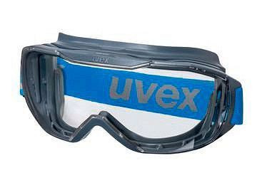 uvex Vollsichtbrille megasonic 9320415, anthrazit/blau, 311684