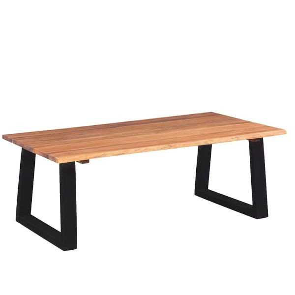 vidaXL Couchtisch Massivholz Akazie 110x60x40 cm, 244996