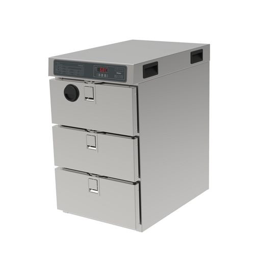 Rieber Gerät zum Warmhalten & Niedertemperatur-Garen thermomat® 1/1 - 3 Schubladen längs, 85011006