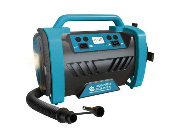 Könner & Söhnen Luftkompressor, 120 W, 150 psi, 35 l/min, KS P30