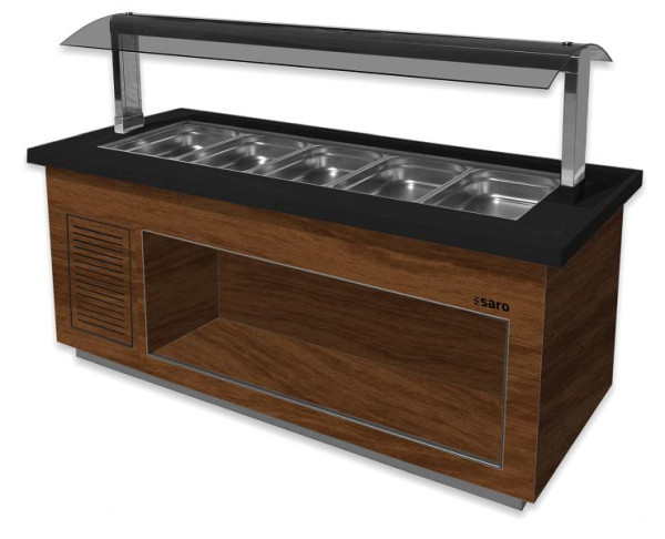 Saro Heißes Buffet Premium Line SB-H200 braun/schwarz, 366-2310
