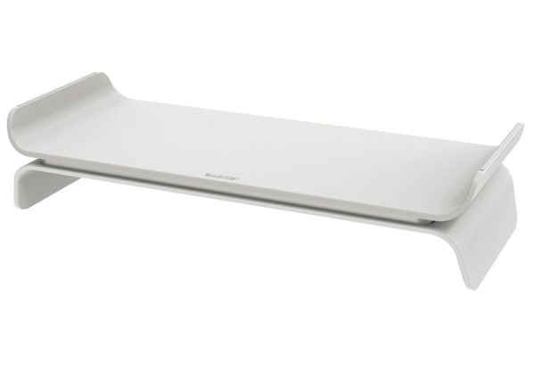 LEITZ 6504 Monitorständer Ergo, zwei Höhen, hellgrau, 6504-00-85