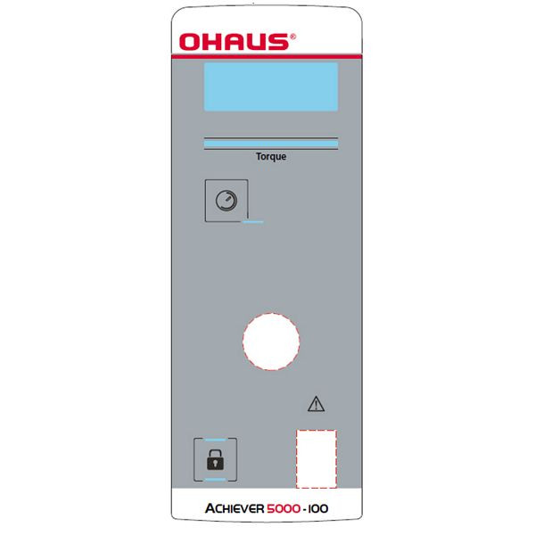 OHAUS Funktionsetikett 100 e-A51, für Überkopfrührer, 30586827