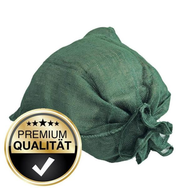 NOOR Jutesack grün Größe S (60 x 105 cm) 1 Stück, 070601051PGR