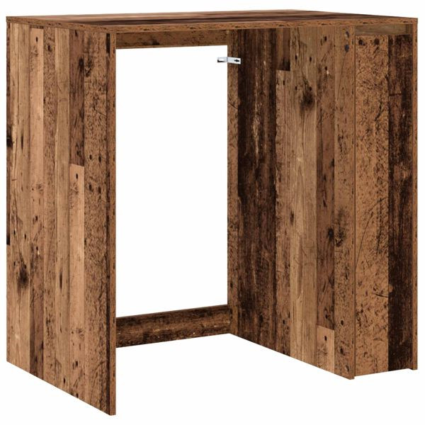 vidaXL Waschmaschinen-Schrank Altholz 87 x 60 x 89 cm Holzwerkstoff, 8006806