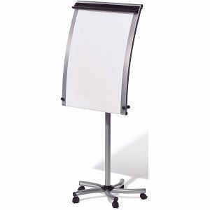 Rocada Flipchart Fliproll silvertec rollbar silber, RD 660