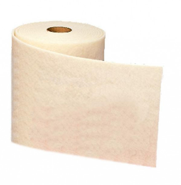 3M Scotch-Brite Vliesrolle MS-RL, weiß, 450 mm x 10 m, Typ T, VE: 4 Rollen, 7000077682