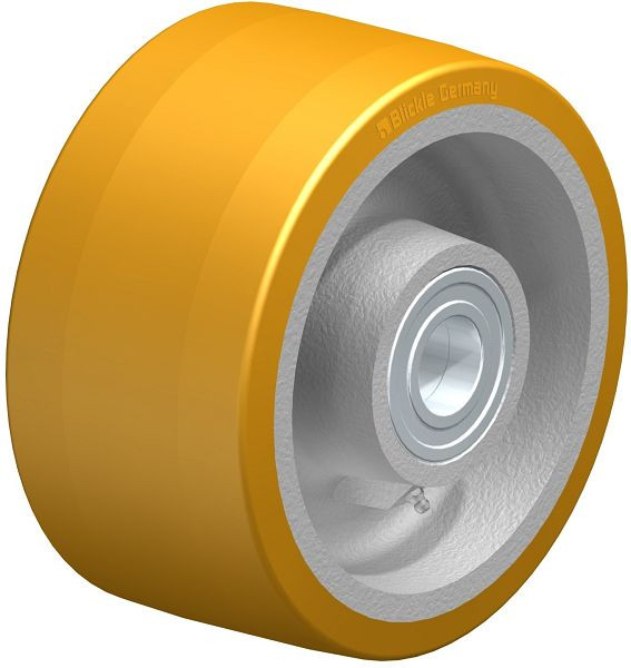 Blickle GTH 254/40K Rad aus Blickle Extrathane®, Hellbraun, 605931