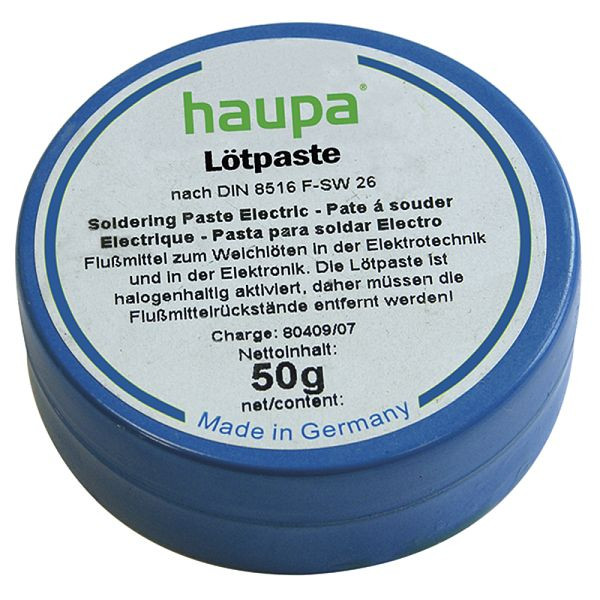 Haupa Kontakt-Lötpaste, VE: 50 g, 160090