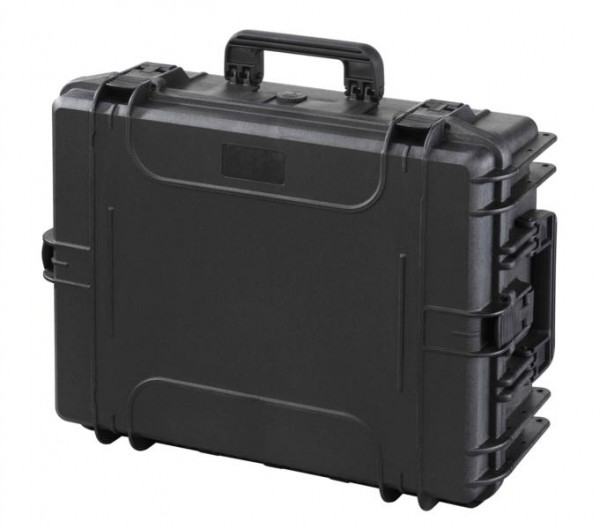 MAX wasser- und staubdichter Kunststoffkoffer, IP67 zertifiziert, schwarz, leer, MAX540H190