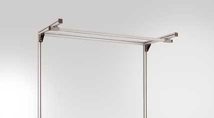 Manuflex ESD-Alu-Aufbauportale mit Ausleger für CANTOLAB Arbeitstische mit Tischbreite = 1250 mm, LC8312.7035