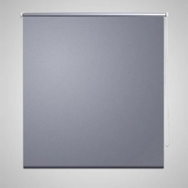 vidaXL Verdunkelungsrollo 160 x 230 cm grau, 240180