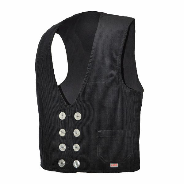 EIKO Lech Zunftweste, Farbe: schwarz, Größe: 52, 4304_40_52