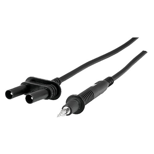 HT Instruments Prüfleitung 5m, 2polig mit 4mm Prüfspitze, schwarz, 2003450
