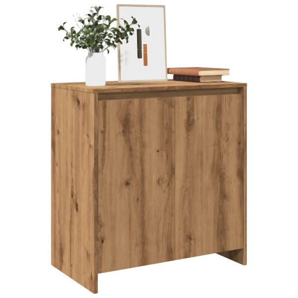vidaXL Sideboard Artisan-Eiche 70x41x75 cm Holzwerkstoff, 856777