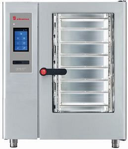 Eloma GENIUS MT 10-11 Heißluftdämpfer 400V / 17kW, Elektro, Rechtsanschlag, LED/Dreifach, autoclean, Multi-Öko, Zuluft, Tür elektrisch, EL1113026-2A