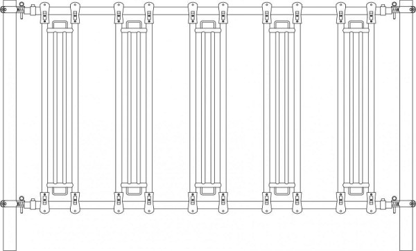 Growi Sicherheits-Fressgitter 3000, Gitterstäbe 180 cm, 19903110