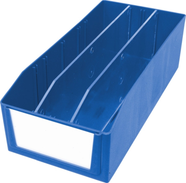 BITO Längsteiler LT31302 glasklar, für Maße 136x90x295mm, 10 Stück, 1073