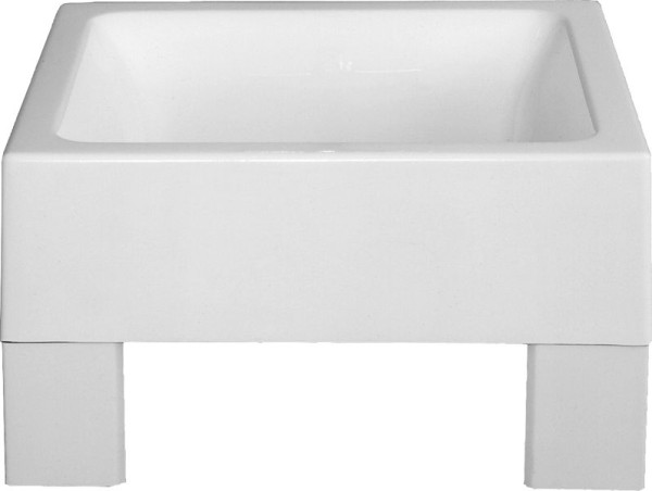 KWC Fußwanne, Sirius, Miranit, 570x320x570 mm, 4-kant Unterbau, 2000101336