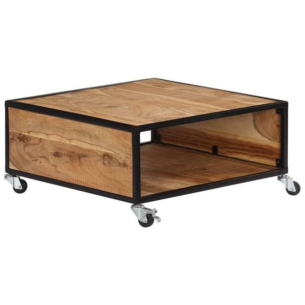 vidaXL Couchtisch 70x70x32 cm Massivholz Akazie, 247684
