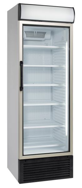 NordCap Gewerbekühlschrank KU 450 G, für Take-Away Kühlprodukte und Getränkekühlung, steckerfertig, Umluftkühlung, 435104509