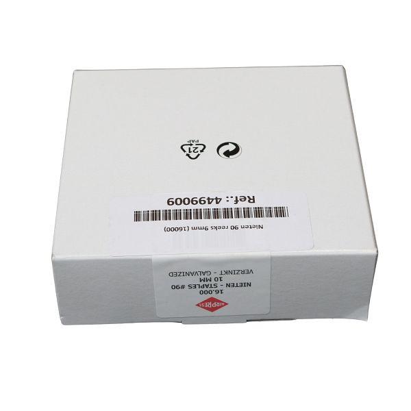 Airpress Tackerklammern Typ 90, 9 mm, 16000 Stück, 4499009