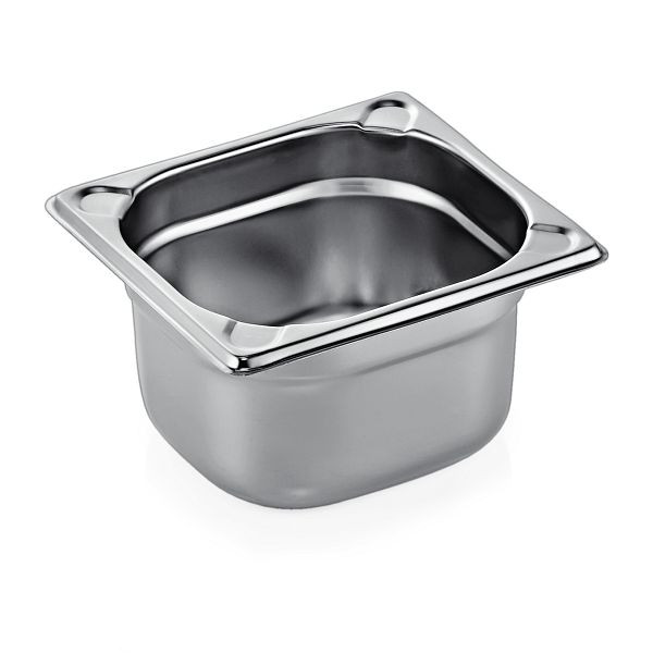 WAS GN 76 GN Behälter 1/6-100 mm, mit U-Ecken, 7616100, 4044925086486