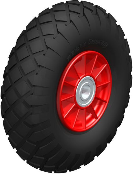 Blickle PK 262/20-75K-ROT Rad, Luftreifen, Schwarz, 526756