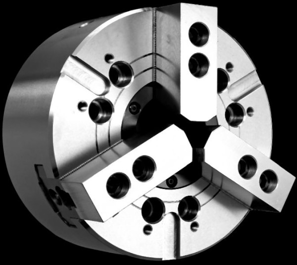 MACK 3-Backen-Kraftspannfutter Ø 254, A8, mit großer Bohrung, T9-NB-210A8