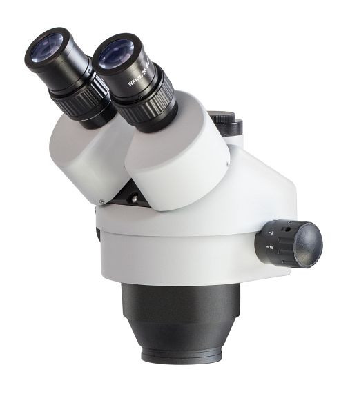 KERN Optics Stereo-Zoom-Mikroskopkopf, Greenough 0,7 x - 4,5 x, Binokular, Eyepiece HWF 10x / Ø 20mm High Eye Point, OZL 461