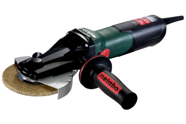 metabo Flachkopf-Winkelschleifer WEVF 10-125 Quick Inox Karton, 613080000
