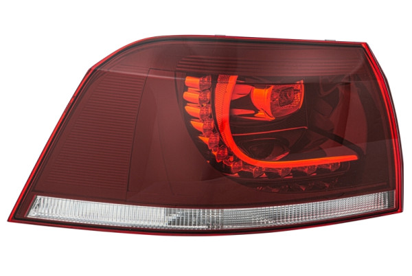 HELLA Heckleuchte, LED, äusserer Teil, für u.a. VW Golf VI Convertible (517), für Linksverkehr/für Rechtsverkehr, links, 2SD 010 970-031