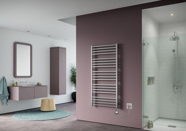 Ximax Elektrischer Handtuchwärmer C4 1260 mm x 600 mm 600 Watt Typ 5 Chrom, 10906