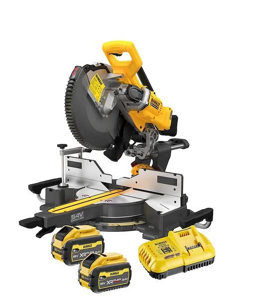DeWalt 54 Volt / 162 Wh Akku-Paneelsäge 305mm (bürstenlos), DCS781X2-QW