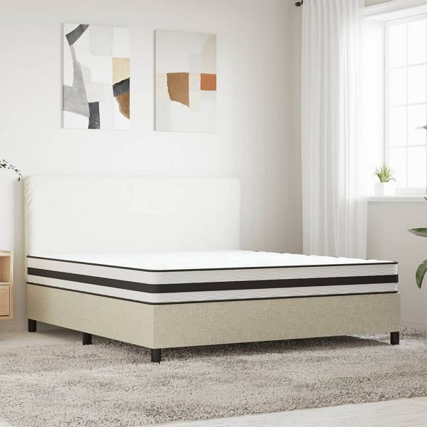 vidaXL Matratze Bonnell-Federkern Mittel 180x200 cm, 3206398