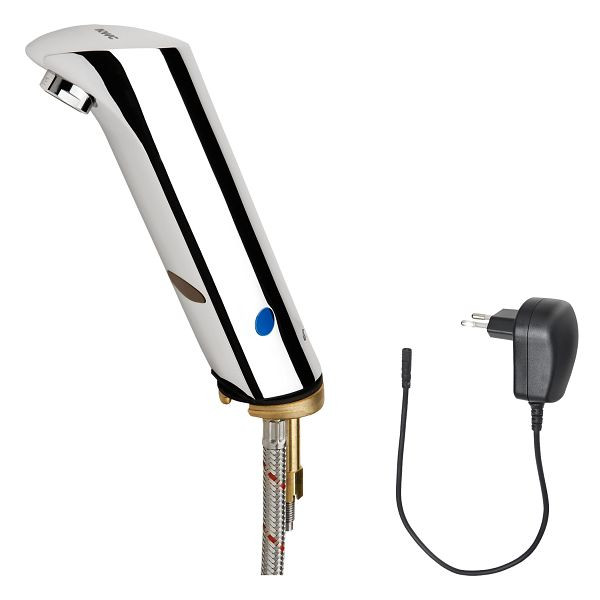 KWC Standventil, PROTRONIC-S, opto-elektronisch gesteuert, ohne Mischung, Messing poliert verchromt, Steckernetzteil 100-240 VAC, 2030025088