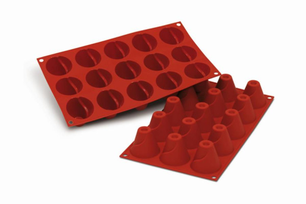 Schneider Silikonbackform Vulkan, Ø 52,4 mm, Höhe 43,7 mm, 115088