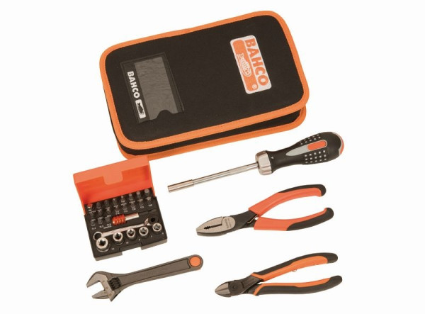 Bahco Werkzeugtasche, bestückt, 36-teilig, 4750FB5ATS001