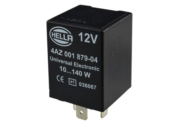 HELLA Blinkgeber, 12V, 3-polig, Anbau, mit Halter, 4AZ 001 879-041