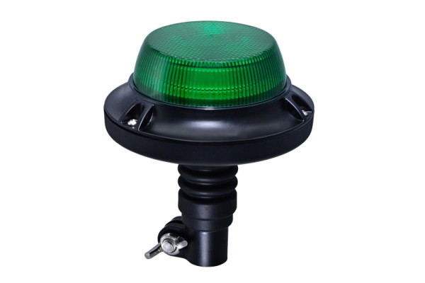 HELLA VALUEFIT LED-Blitz-Kennleuchte, Valuefit Slim, 12/24V, grün, Rohrstutzen, flexibel, 2XD 357 980-111